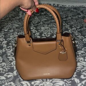 Michael Kors Tan Satchel Bag